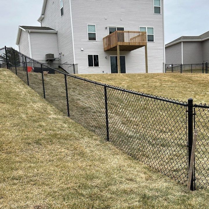 Black Fence — Cedar Rapids, IA — Huber Fencing