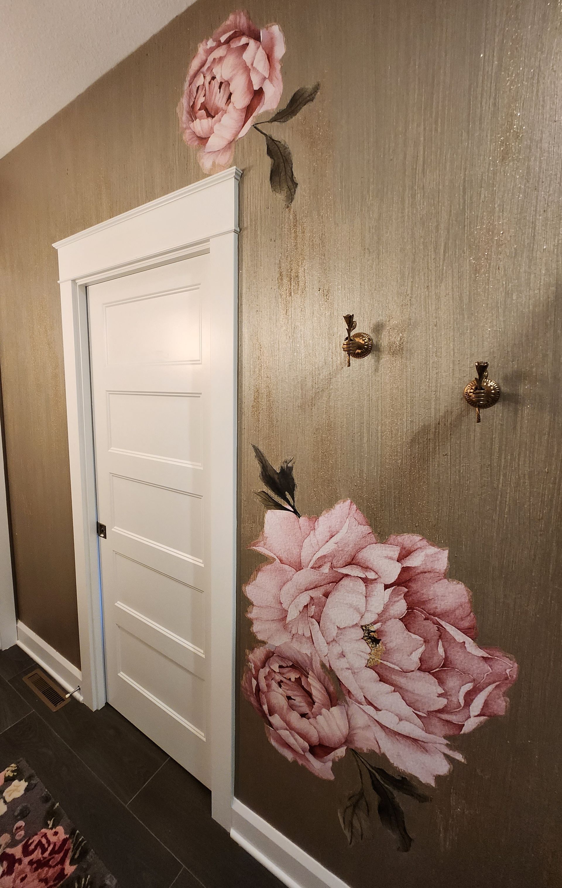 Wall Design: Artwork, Walls, and more italy france texture walls flowers