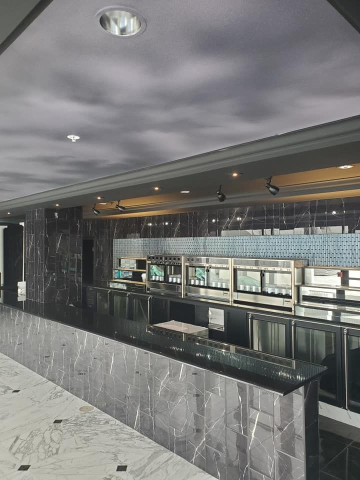 Italian Restaurant Mood painting bar