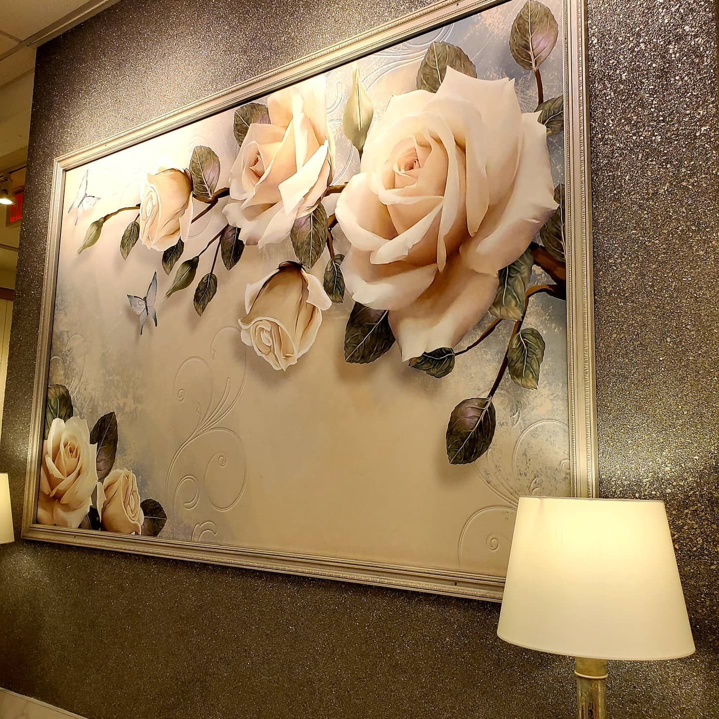 Beth Wall Design: Artwork, Walls, and more flower art on wall