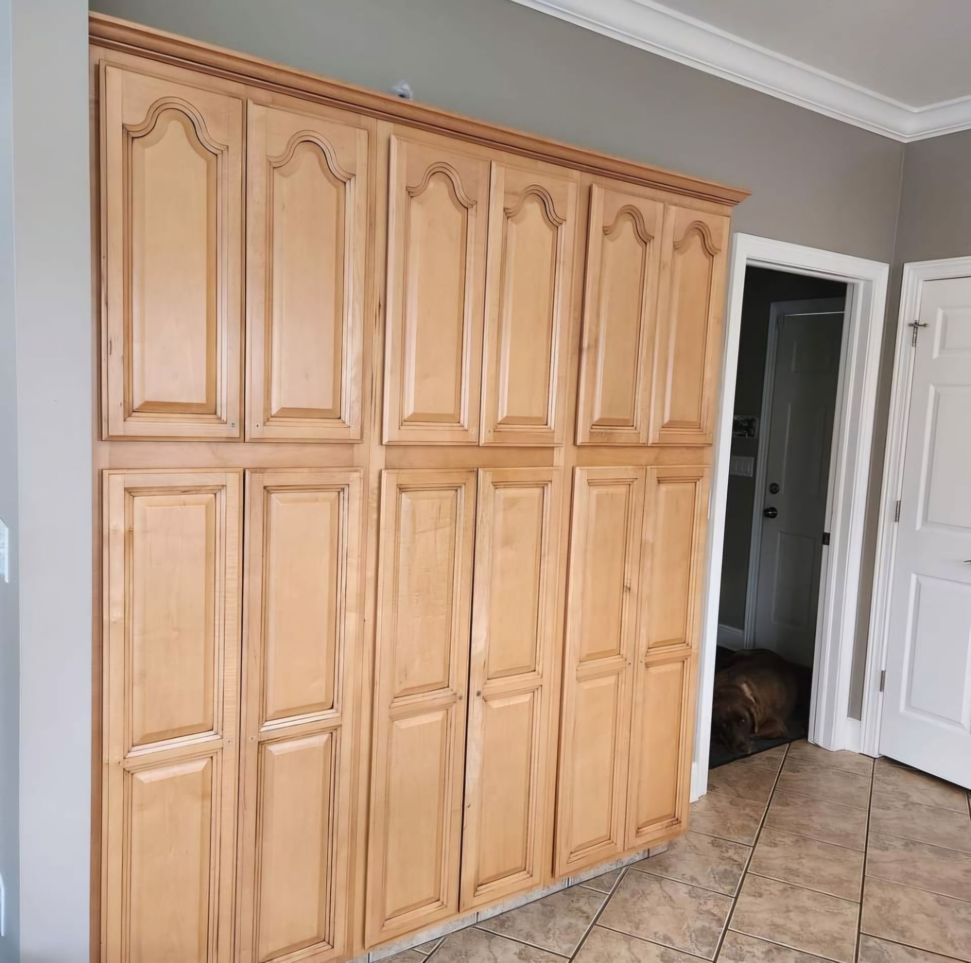 Wood Kitchen Cabinets Outdated Before