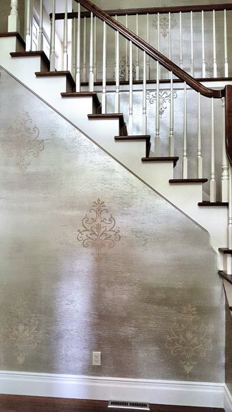 Beth Wall Design: Artwork, Walls, and more italy france texture walls glass stencil