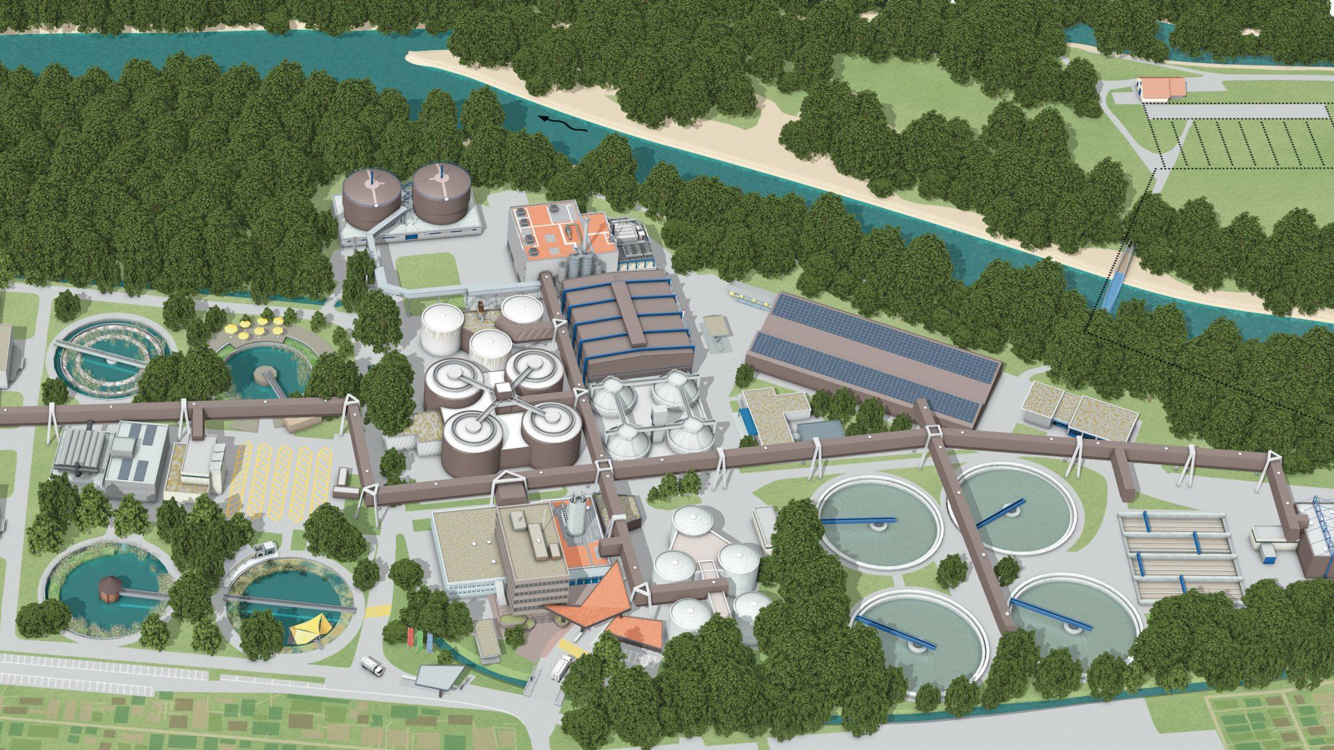 ERZ, Klärwerk Werdhölzli