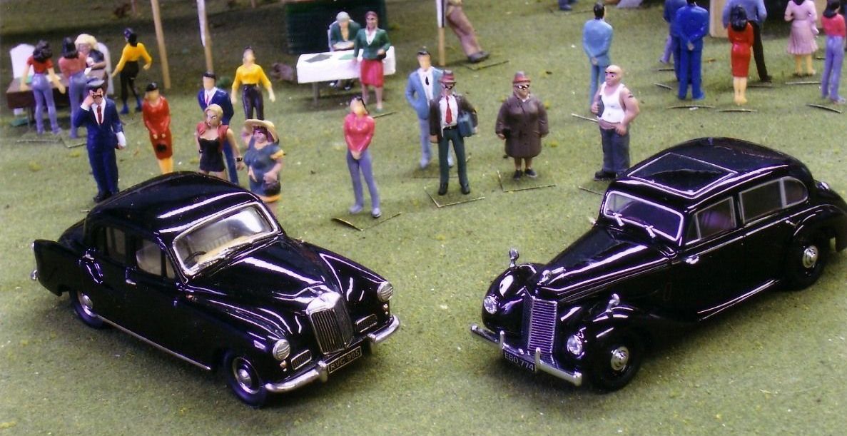 Model car diorama