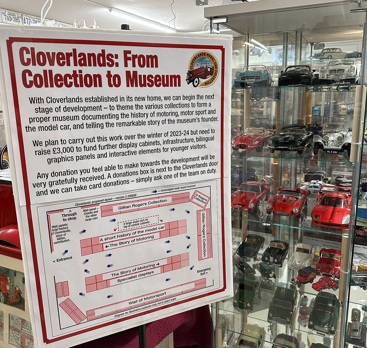 to Cloverlands Model Car Museum The Largest Public Collection