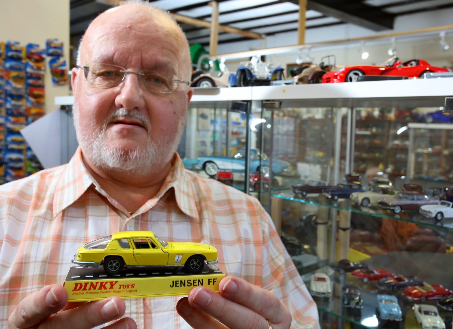 Cloverlands Model Car Museum collection Llanfair Caereinion, Powys