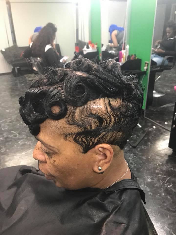 Woman With Styled Hair