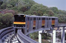 Hitachi Large monorail train