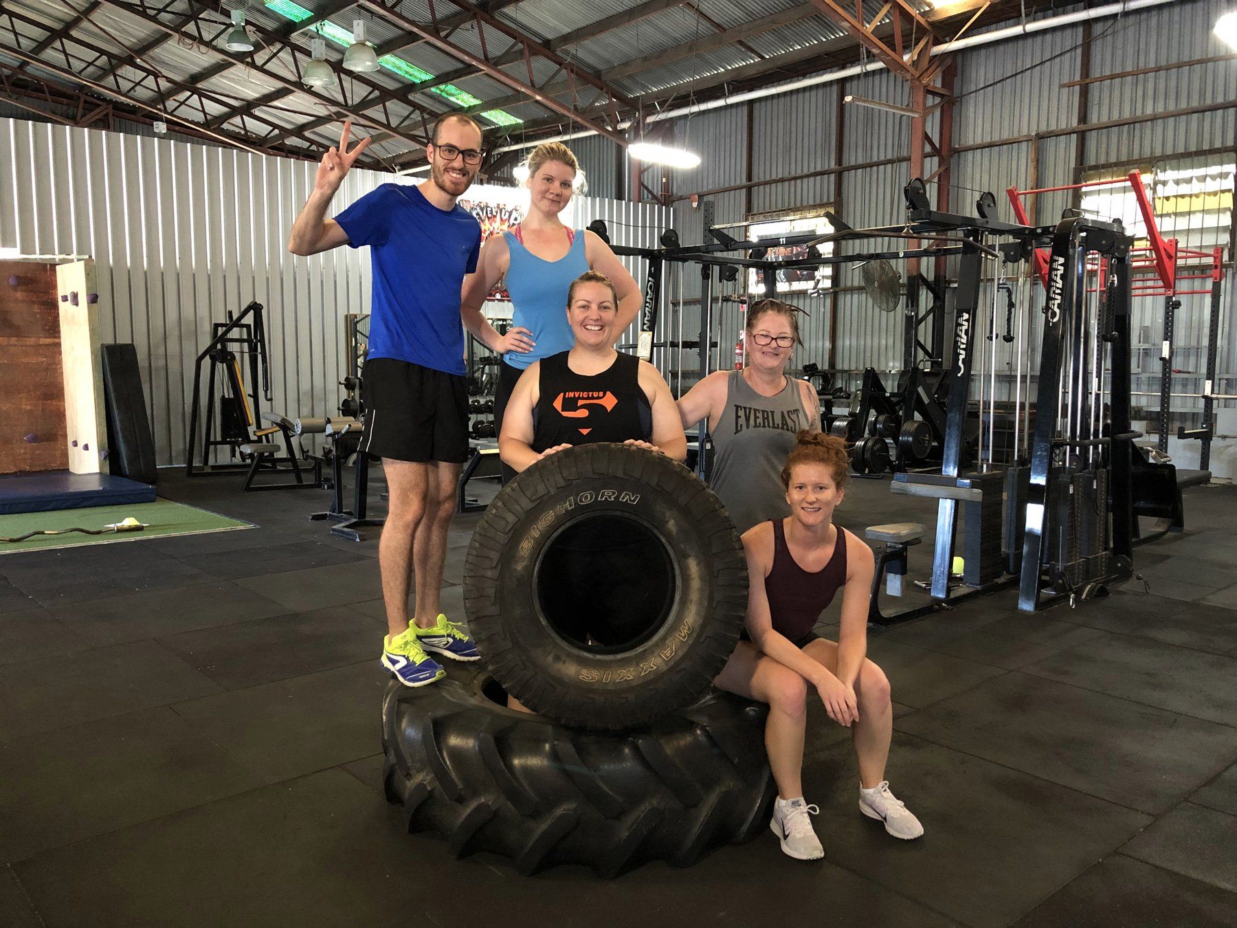 Weight Training at Press Start Strength and Fitness