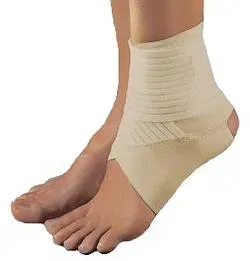 A Person Is Wearing An Ankle Brace On Their Foot — Alice Springs Podiatry in Ciccone, NT