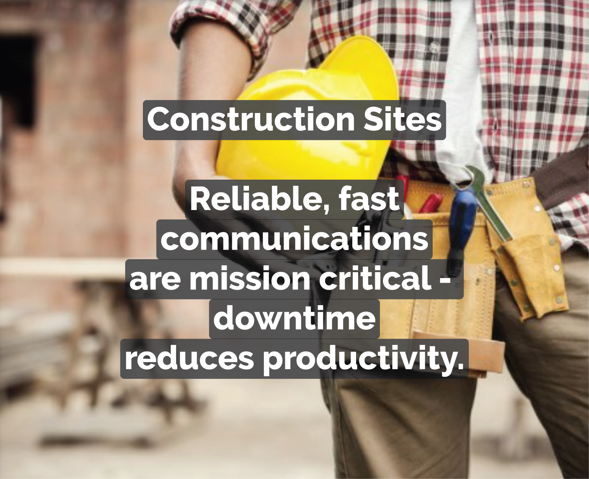 Construction site use case