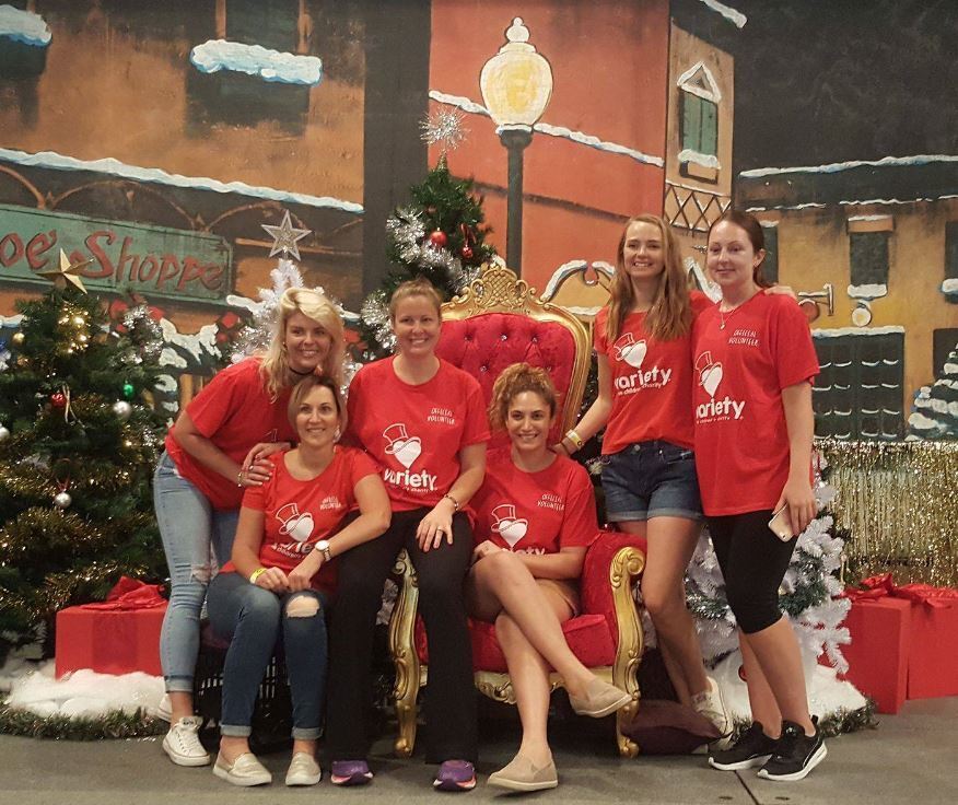 Volunteering at the Variety Children Christmas Party