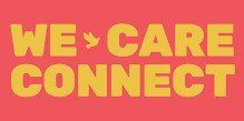 We Care Connect logo. The text in the image says 