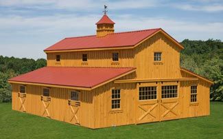 horse barn
