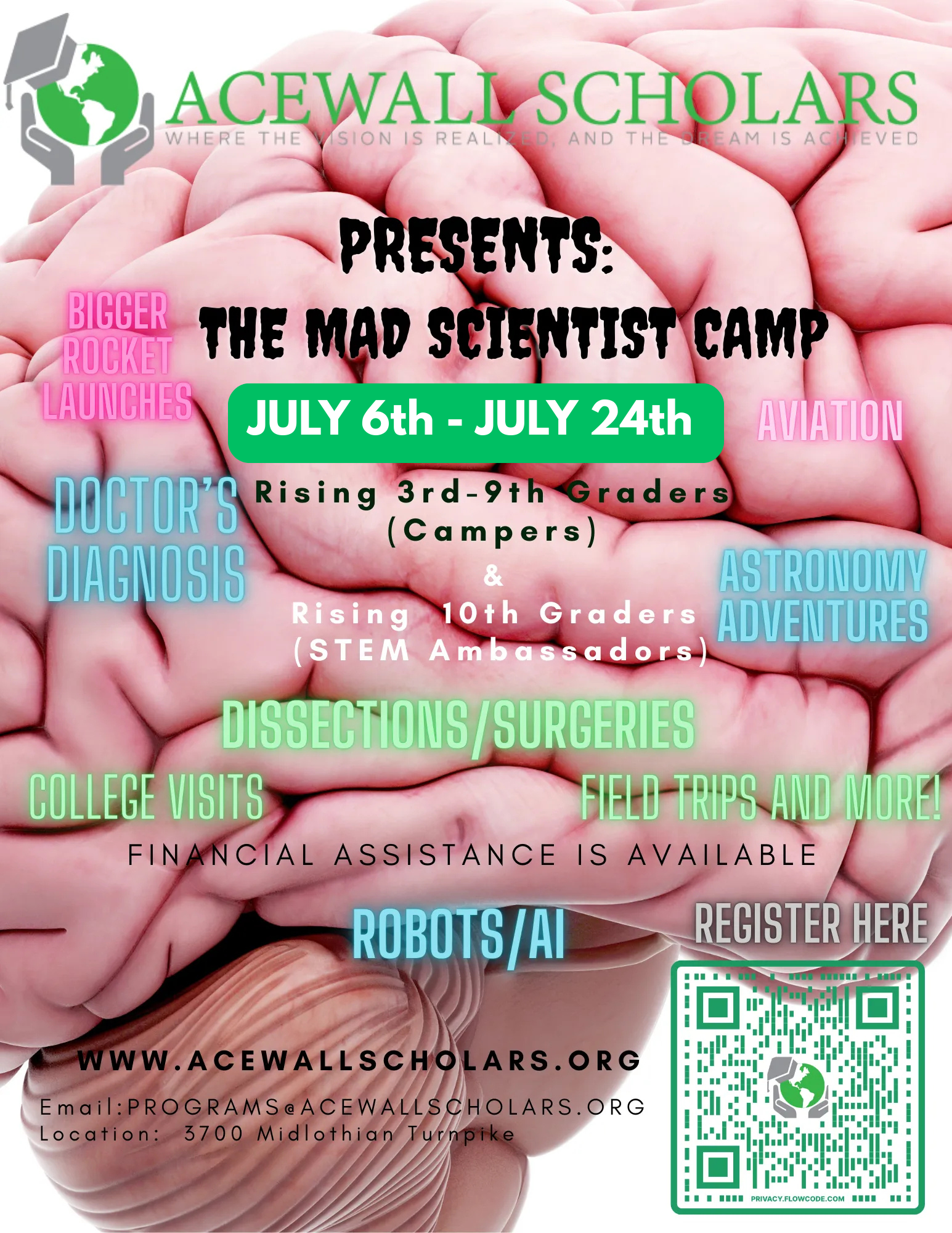 MAD Scientist Camp Details