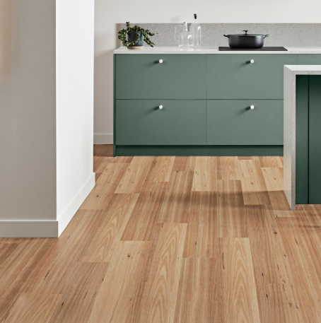 Mid-Century Modern Bedroom with A Bed, Two Bedside Tables, and White Walls — Canberra Floor Coverings in Queanbeyan West, NSW