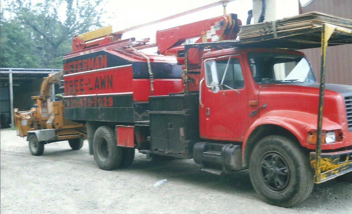 Red Truck — West Jefferson, OH — Peterman Bros Tree