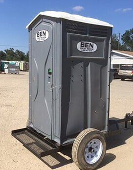 Single On Wheels Portable Toilet Unit in Chico, CA
