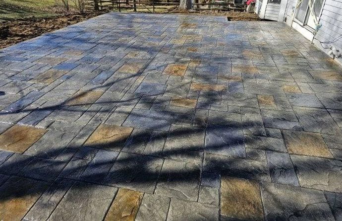 A patio