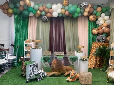 Jungle Theme Party Decoration — Bronx, NY — My Community Room LLC
