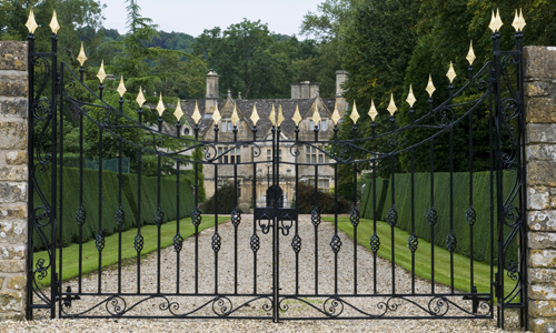 Galvanised gates