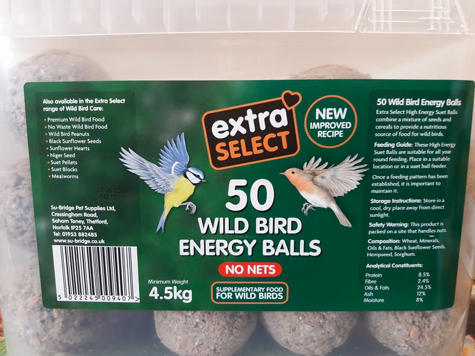 wild bird energy balls