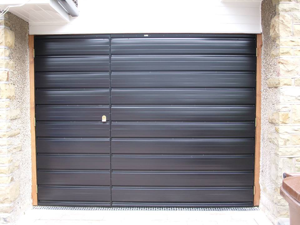 Sectional Garage Doors Grey