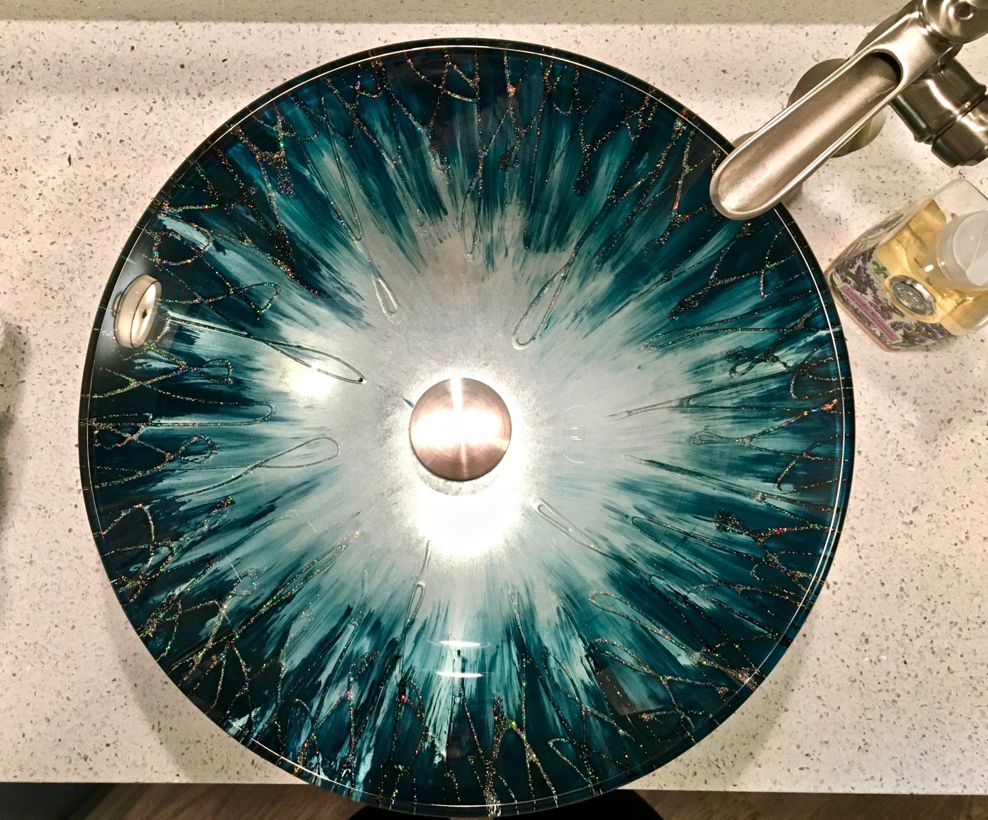 updated bathroom sinks