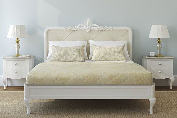 Classic White Bedroom — Home Furnishings in Jenkintown, PA