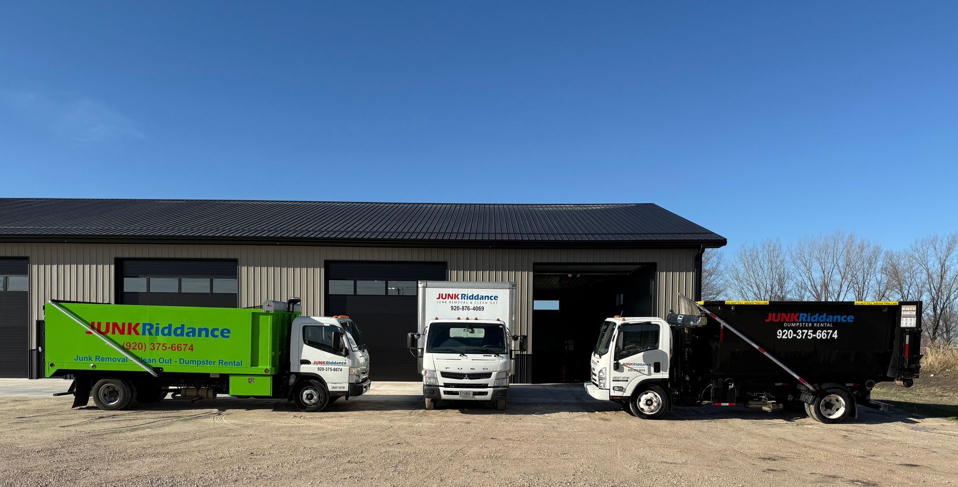 picture of junk removal company in Plymouth, WI