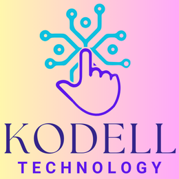 A logo for a company called kodell technology