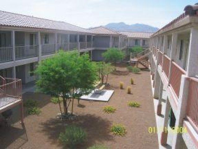 Nellis Gate Courtyard