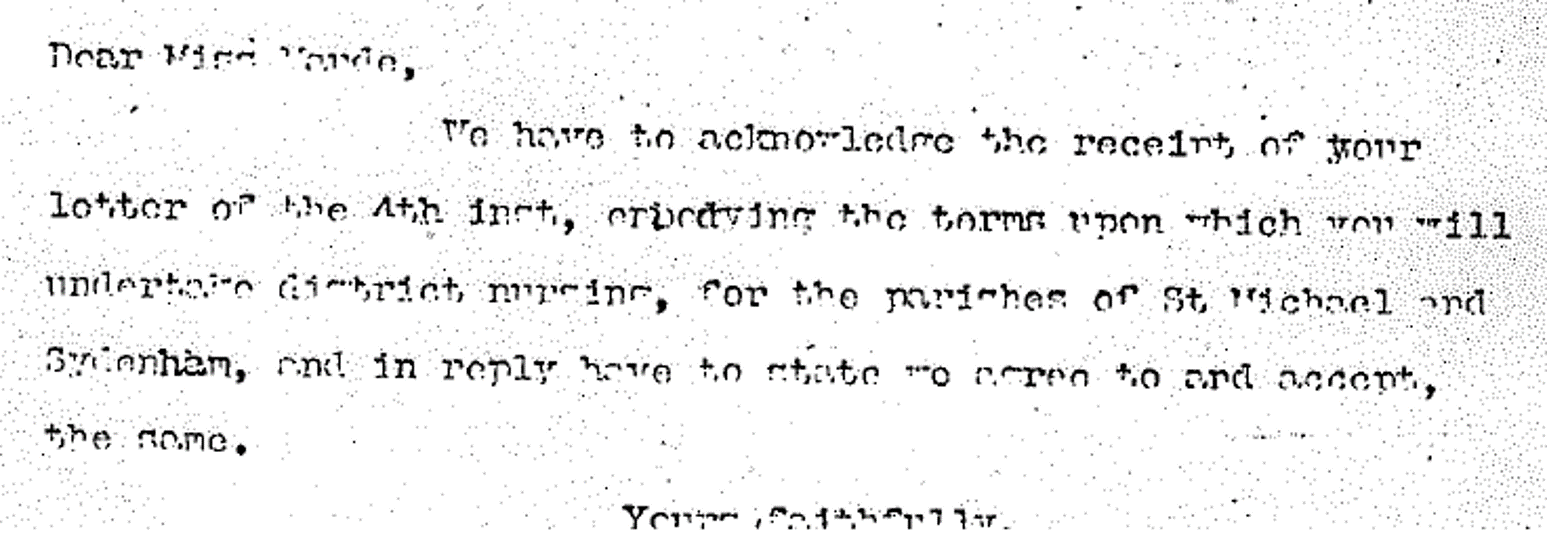 A handwritten legal document with a signature at the bottom. The text appears aged and faded.