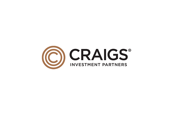 The craigs investment partners logo is on a white background.