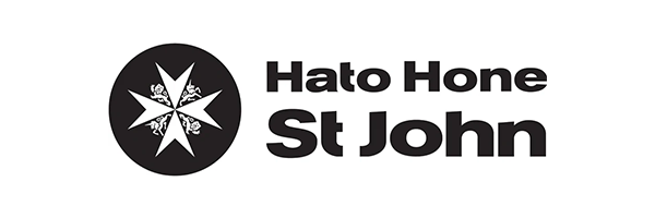 A black and white logo for halo hone st john