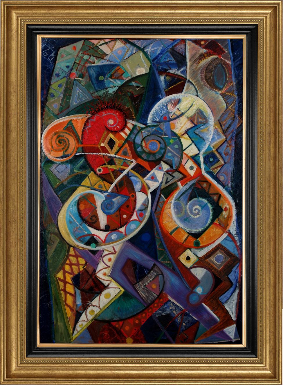 John Varriano Abstract Oil Painting: Magi