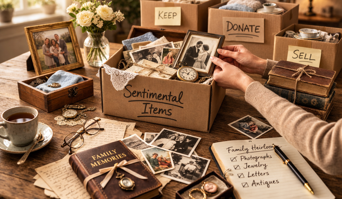How to Handle Sentimental Items During Estate Liquidation in Duluth GA