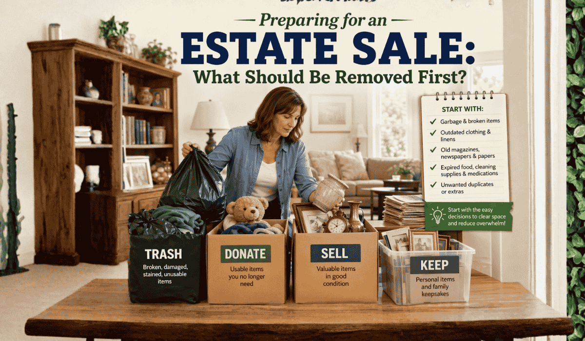 What to Remove Before an Estate Sale