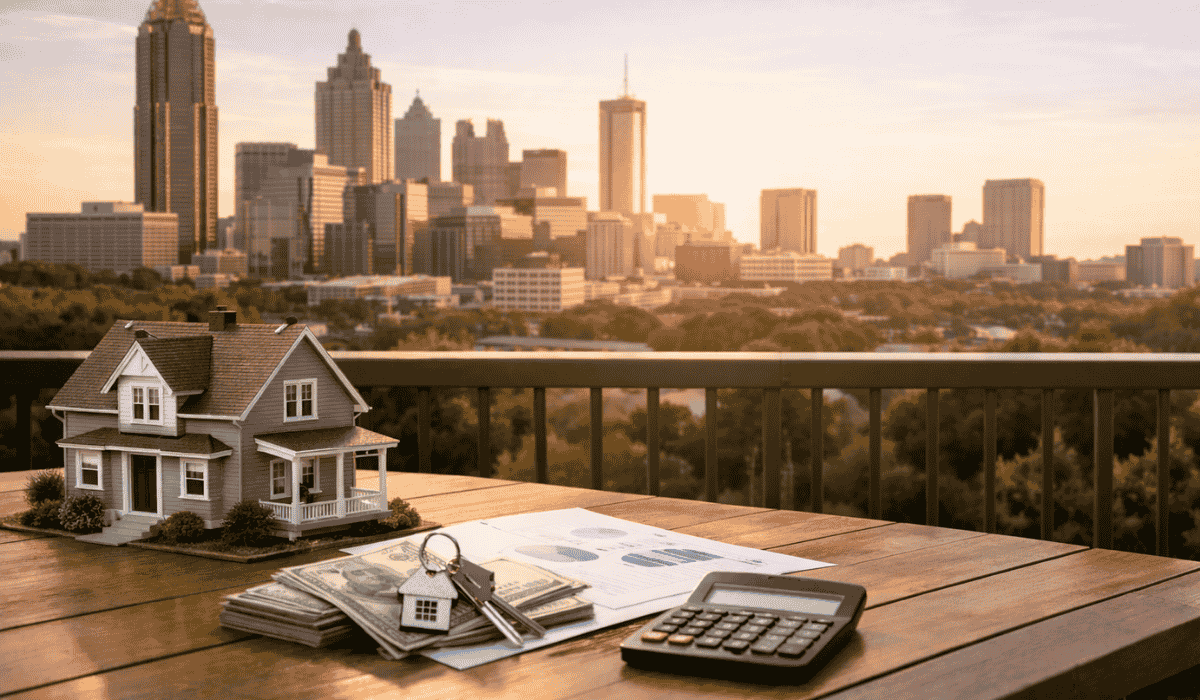 Professional realtor assisting with home sale in Atlanta