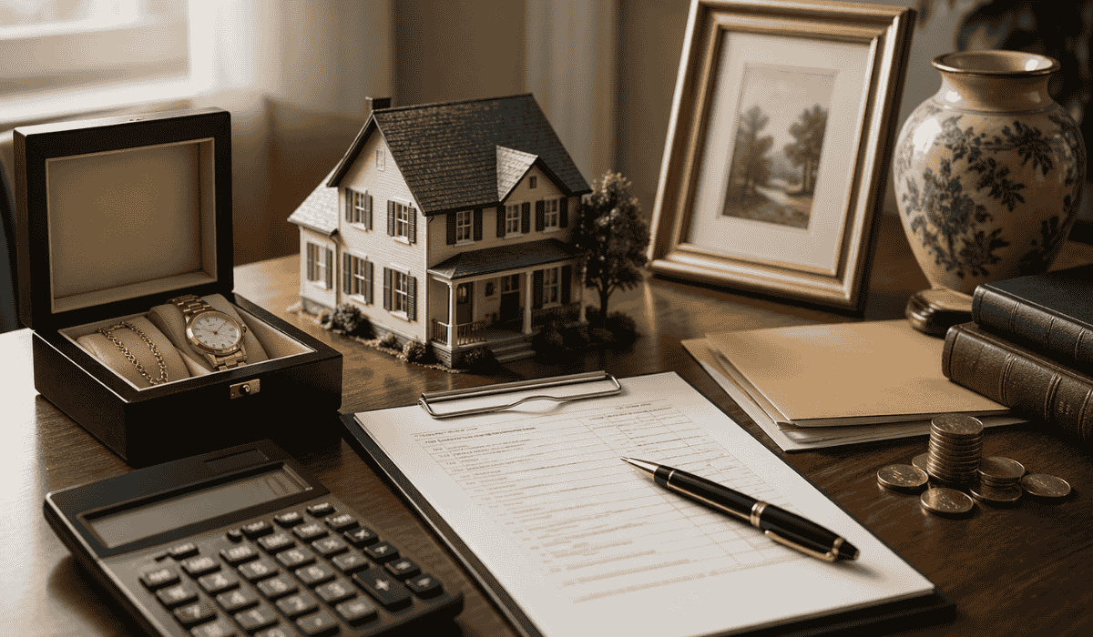 Key elements that determine the total value of an estate