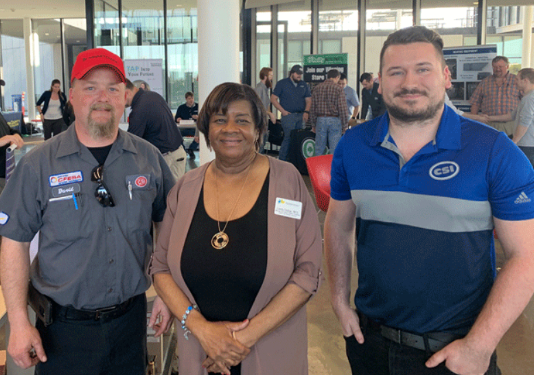 March 11, 2020 As JCCC board members CSI attends the Industrial Technology Carrier Fair