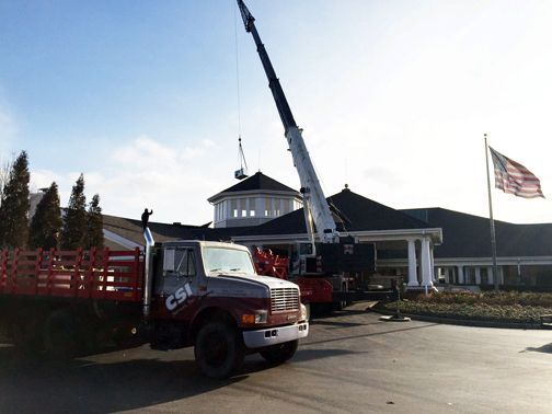 January 2015 CSI with a big project at Forest Hills Country Club
