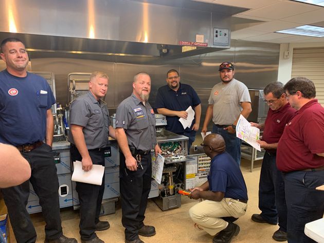 June 2019 CSI hosts inhouse Pitco fryer factory training
