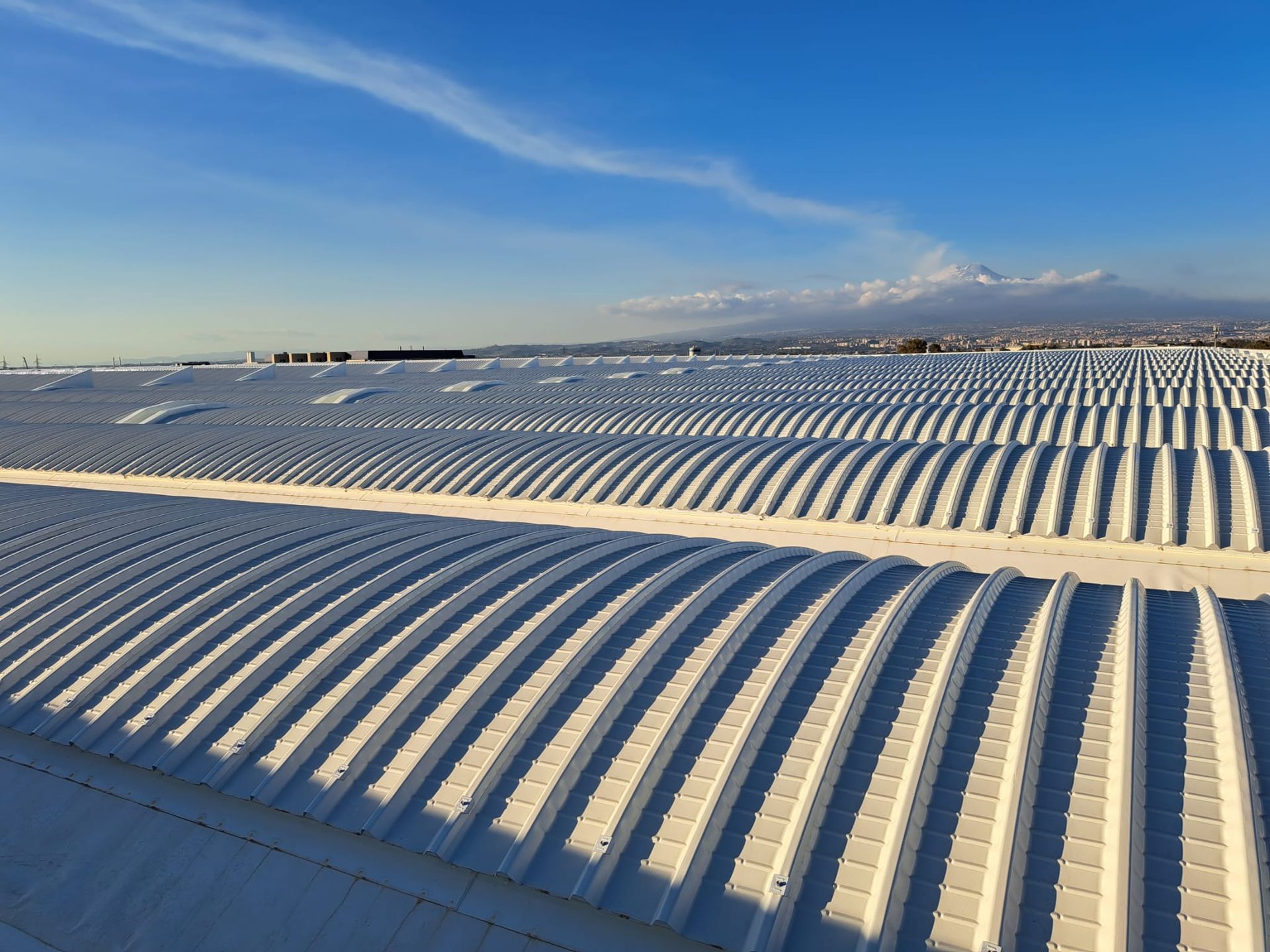 Impermeabilizzazione tetto industriale