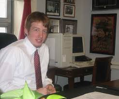 Andrew in office of US Congressman Dan Burton, Indiana 5th District