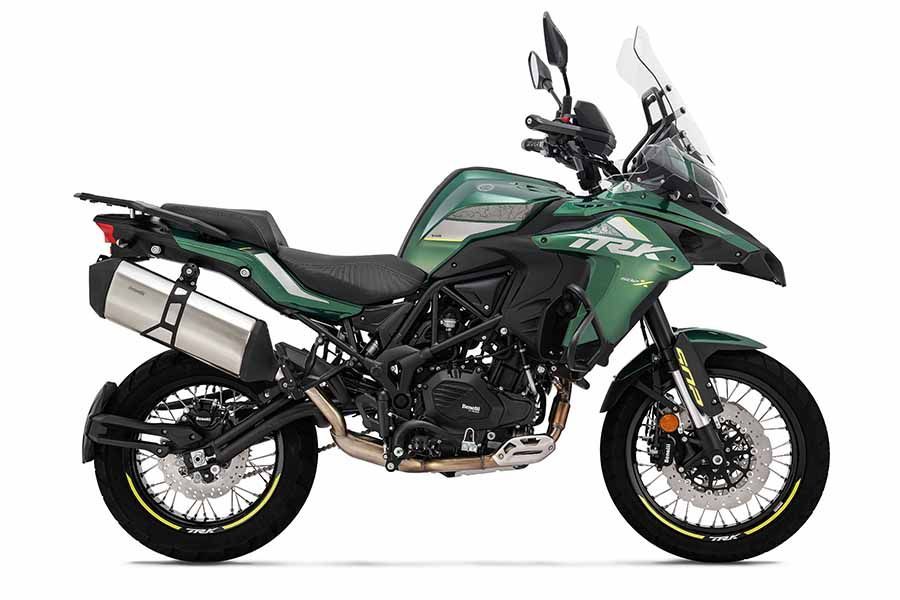 Moto benelli trk 502 x verde