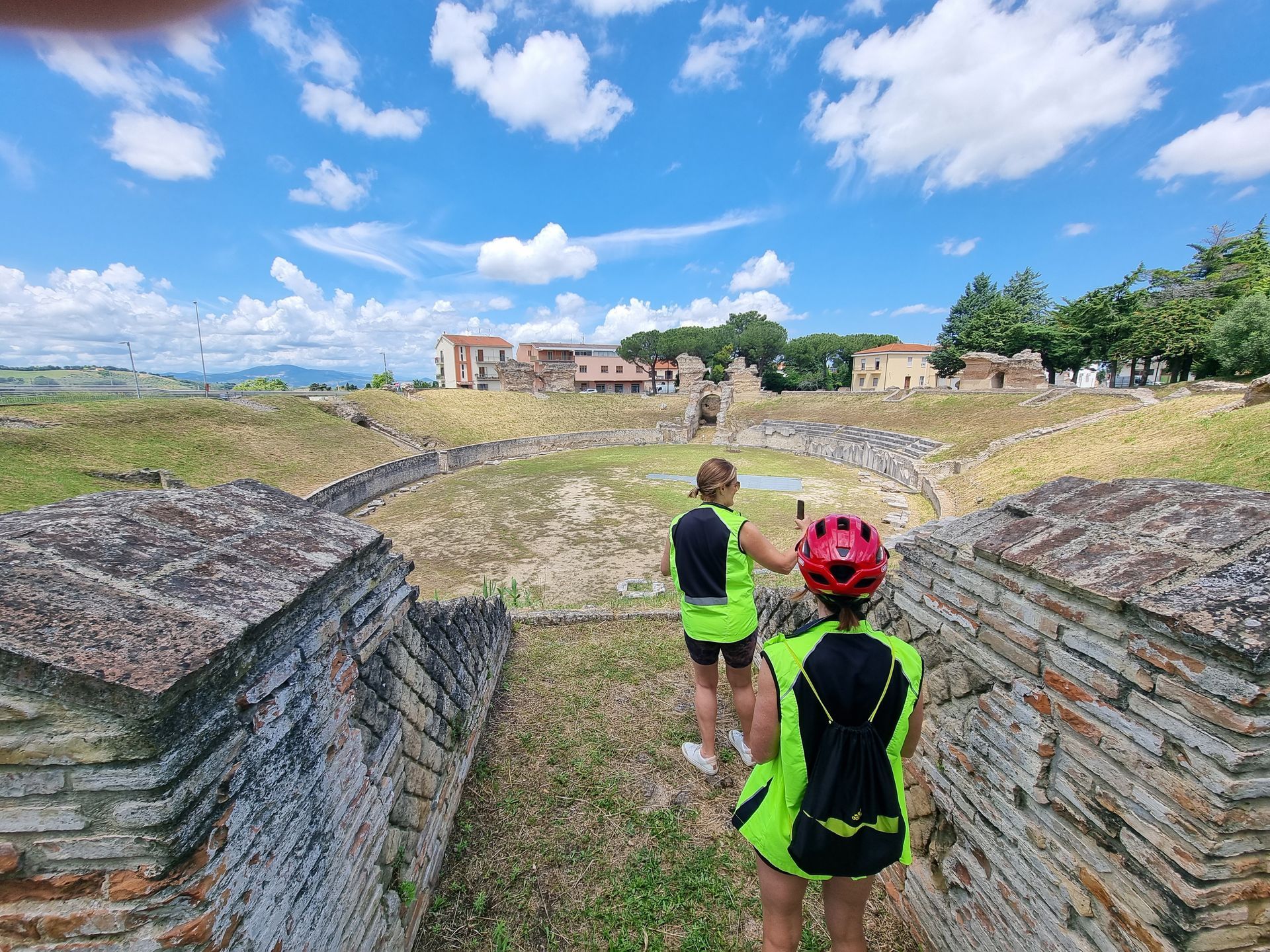 Amphitheater in Larino, Molise