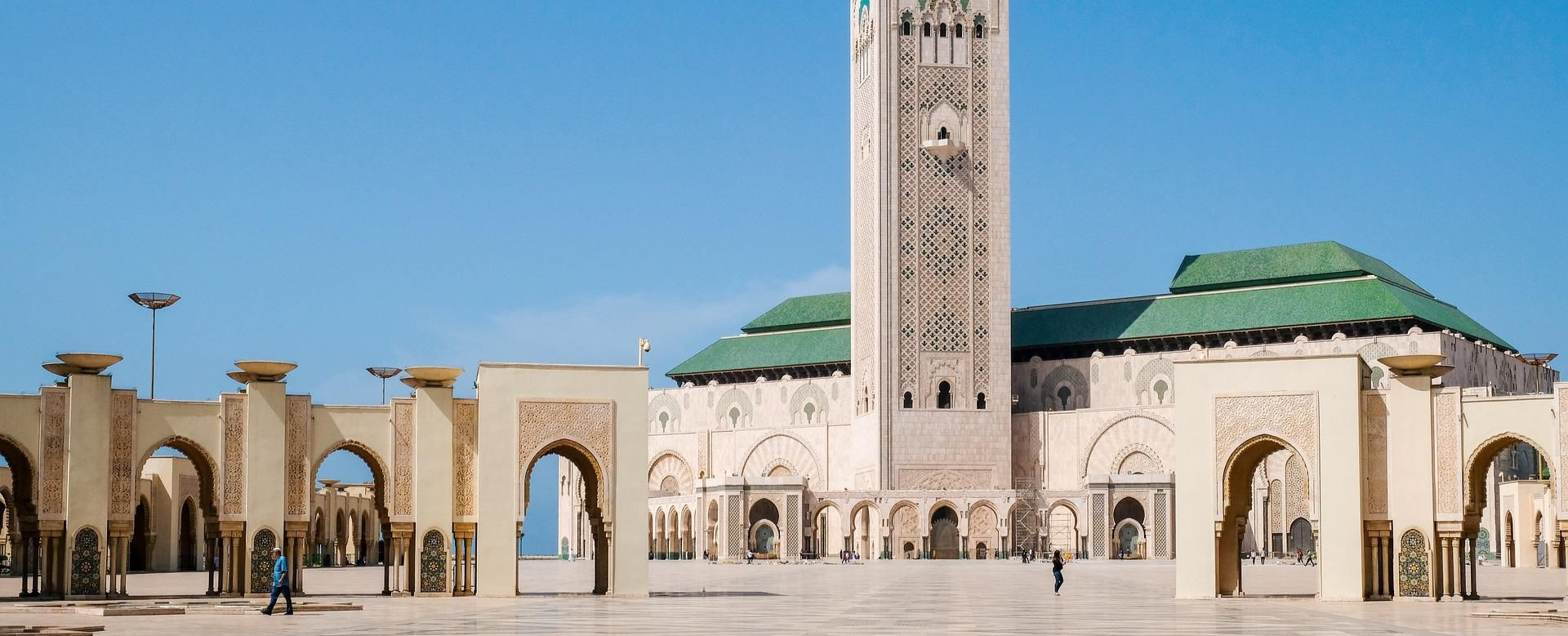 Moschee in Casablanca, Marokko