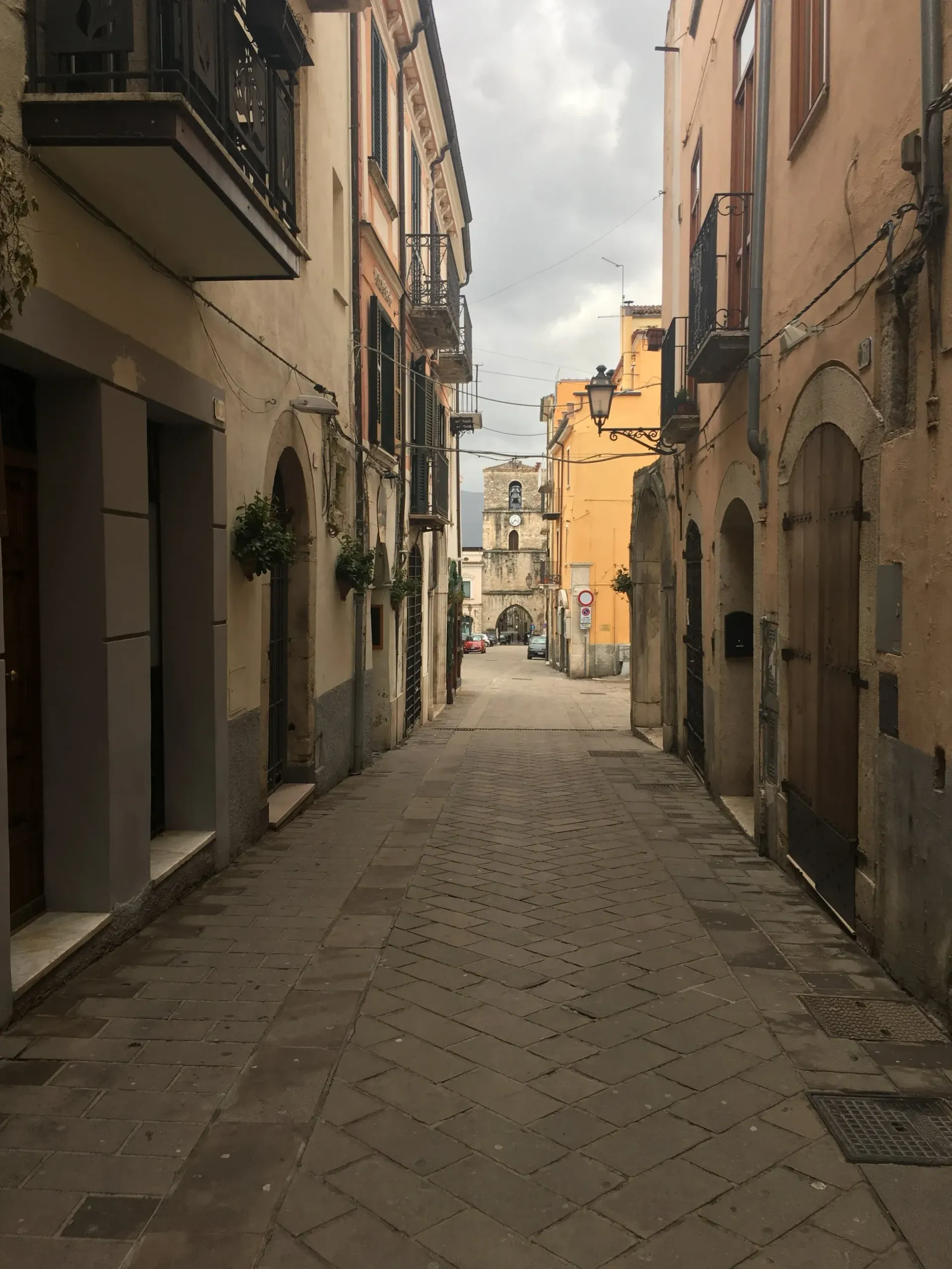 Altstadt in Isernia, Molise