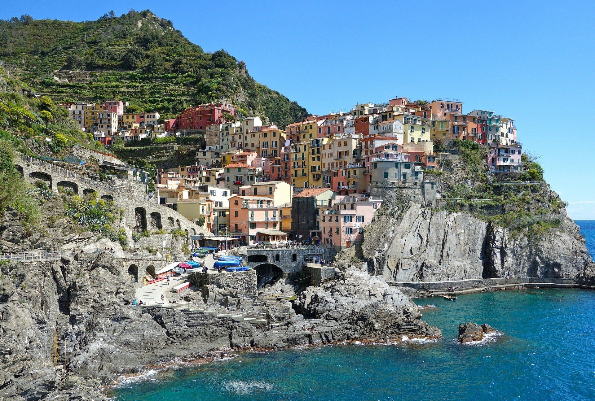 Cinque Terre in Italien